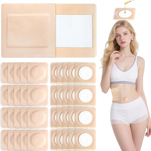 NLCCLTQ 50 Pcs Castor Oil Patches