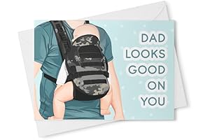 Sentimental Fathers Day Card For New Dad From Son Or Daughter