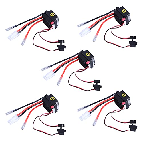 Controlador de velocidad ESC de 320A y 6-12V con sistema BEC de 2A para modelos RC cepillados