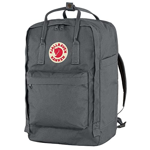 Mochila Fjällräven Kanken Laptop 17" Super Grey miniatura 4