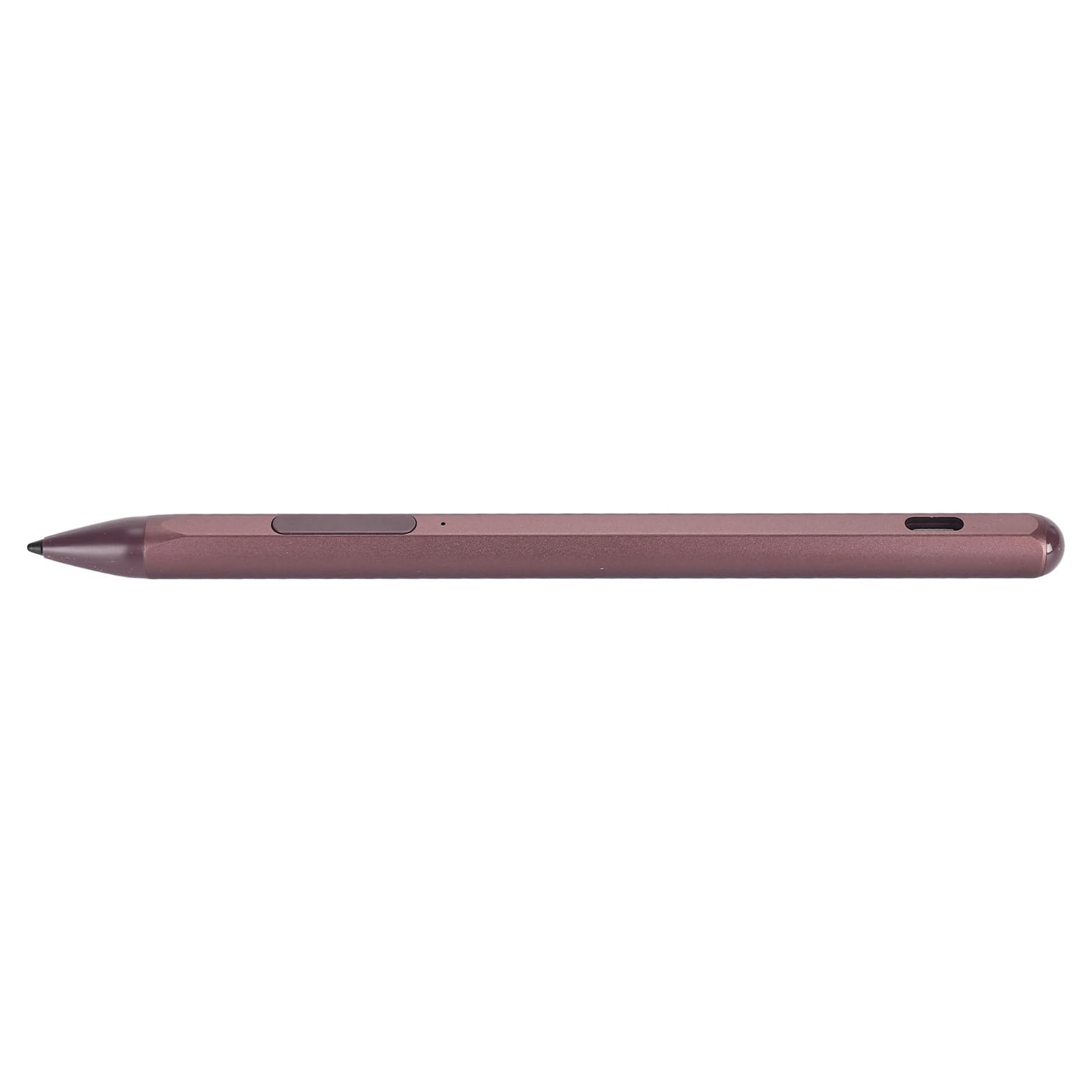 Jiawu Penna Stilo, Penna Attiva Inclinabile MPP 2.0 con sensibilità Alla Pressione 4096, Capacitiva con 3 Punte di Ricambio, Clip per Pennino e Aspirazione Magnetica per Laptop, Tablet e Touch (Rosa