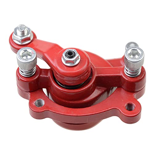GOOFIT d'étrier de frein à disque arrière rouge Remplacement pour vélo de poche 2 temps 47cc 49cc Motovox MBX10 MBX11 ATV Quad Dirt Pocket Mini vélo moto Motocross - Image 8