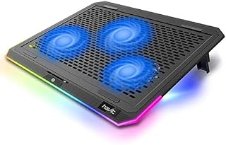 havit RGB Laptop Cooling Pad for 15.6-17 Inch Laptop with 3 Quiet Fans
