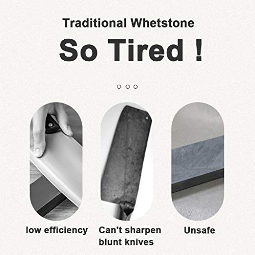 Messerschärfer Profi,Messerschaerfer Messerschleifer 4 - Stufen Aktualisierte Version Scherenschärfer Für Scher,Wolfram… – Bild 7