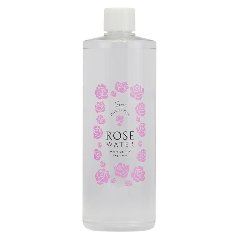 Amazon | ブルガリア産 ダマスク ローズウォーター 500ml 化粧水 | Sin 