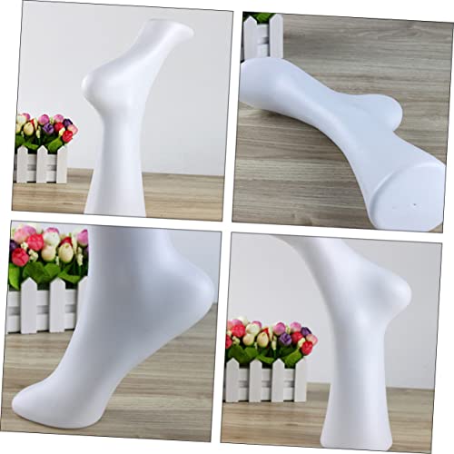 CAXUSD 1 PC Modelo De Pé Feminino Meias Para Adultos Sapateira De Plástico Sapateira Suporte Para Sa