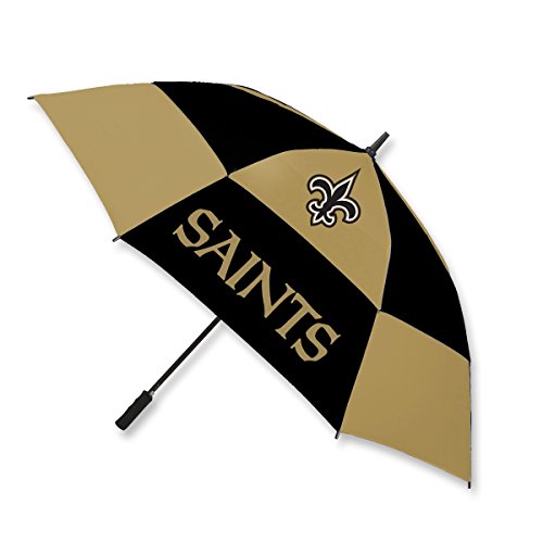 Team Effort NFL New Orleans Saints Vented Canopy Golf Umbrella