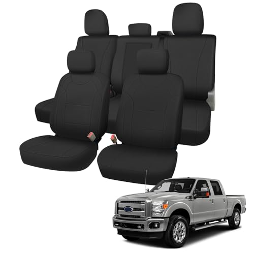 Housses de siège F250 F450 protection contre taches noir