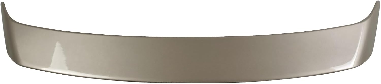 IKON MOTORSPORTS, Trunk Spoiler Compatible with 2009-2013 Toyota Corolla, Painted #4Q2 Desert Sand Mica ABS Plastic Rear Trunk Lid Spoiler Wing Lip W/LED Brake Light