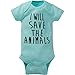 Gerber Baby 8-Pack Short Sleeve Onesies Bodysuits, Fox, 0-3 Months