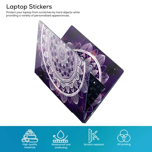 Image of DSGN 94 Full Body Laptop Skin Bubble-Free| Laminated| Removable| HD Quality Sticker for Laptops Upto 15.6 Inches Compatible with Hp /Dell /Acer /Lenovo /Asus etc.