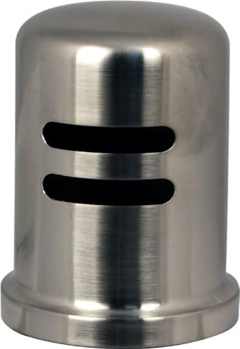 Monogram Brass MBX139242 Monogram Brass MB139242 Solid Brass Air Gap Cap fits Eastman, Central and Robert, Brushed Nickel