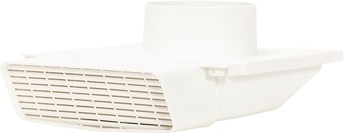 Miniatura 5 de PreVent-It Soffit Ventiladores de 4 pulgadas, diseño único que evita que el aire húmedo vuelva a entrar en casa, rejillas de ventilación exteriores