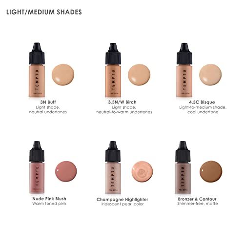 Temptu One Airbrush Make-Up Kit For Complexion Perfection With Cordless Compressor thumb #1