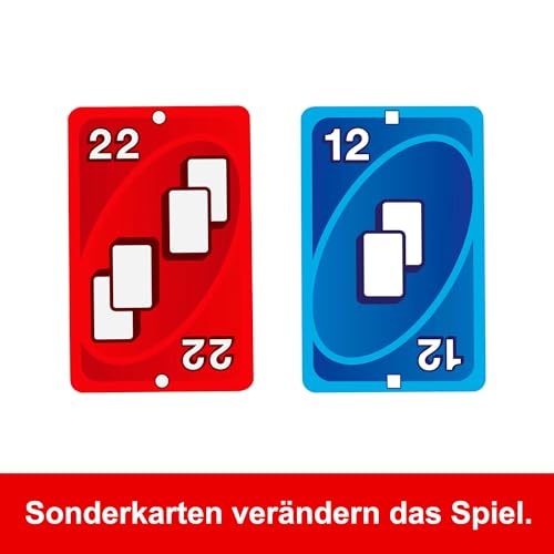 Mattel Games UNO Zero Kartenspiel, ab 7 Jahren, 2–8 Spieler – Ansicht 4