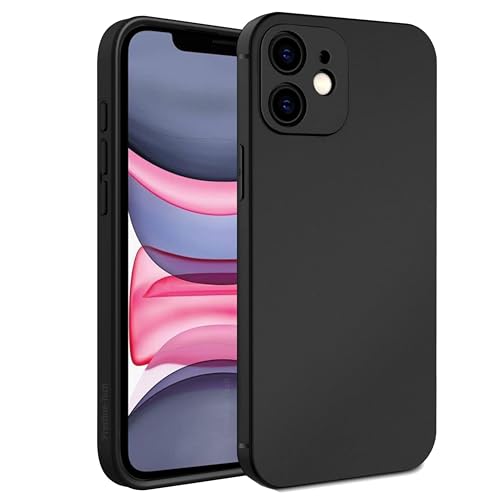 Pristine-Tech For iPhone 11 Case Silicone Phone Case Soft Gel Rubber Cover Shockproof Protective Phone case for iPhone 11, Black