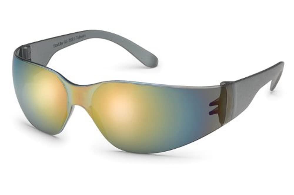 Gateway Safety 461M UL-Certified StarLite Safety Glasses, Red Mirror Lens, Gray Temple (Pack of 10) — image 1