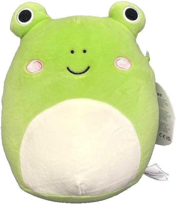 Kelly Toy Squishmallows 7.5"" Wendy The Frog - Officially Licensed Collectible Soft & Squishy Animal Stuffed Animal Toy - Add to Your Squad - Gift for Kids, Girls & Boys - 7.5""