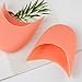 FOMIYES 1 Pair Soft Silicone Toe Pads for Pointe Shoes Gel Toe Protectors with Scientific Arc Design Comfortable and Breathable for Dancers Reusable and Easy to Clean Care