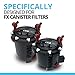 Fluval FX4/FX6 Ammonia Remover Pad, Replacement Aquarium Filter Media, 3-Pack