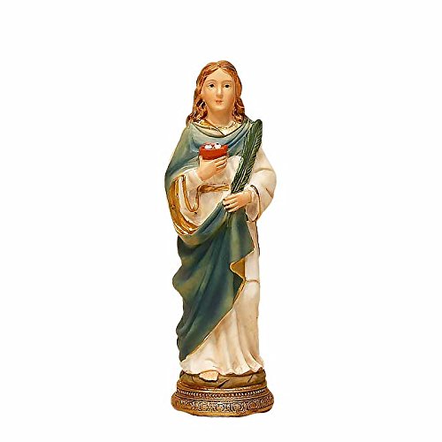 Trofeos Cadenas | Santa Lucía. Figura Religiosa, en Resina, de 11 cm.