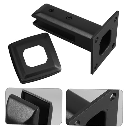 Support de sol à pince avec force de serrage modérée pour verre noir - 7