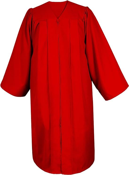 Image of Unisex Matte Graduation Cap and Gown 2026 with Tassel for High School and College Graduation