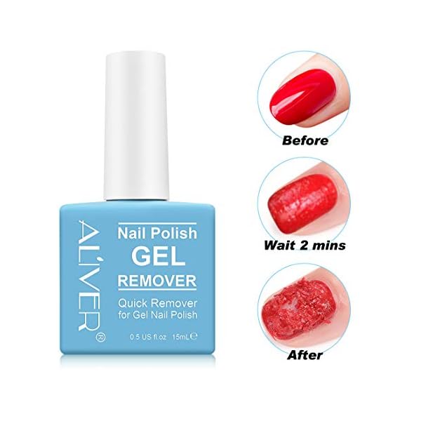 Magic Nagellackentferner Für Gelnägel, Gelnägel Shellac Entferner, Gel Nail Polish Remover Für Nail Art, Der Das… – Bild 9