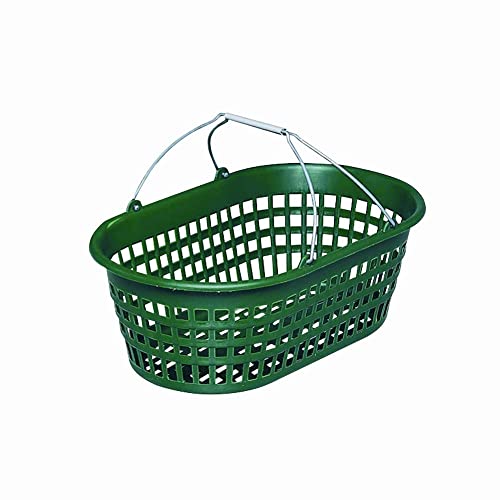 PANICK 1313602 Gartenkorb 15 kg oval grün Kunststoff