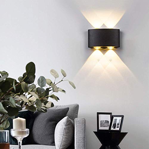 Evita la oscuridad en exteriores con los apliques de pared para exteriores LED IP65 impermeables 3