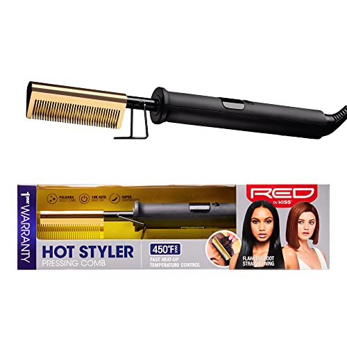 Red by Kiss Hot Comb