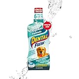 Dental Fresh Water Additive for Dogs, Original Formula, 17oz – Dog Breath Freshener and Dog Teeth Cleaning for Dog Dental Care– Add to Water