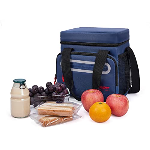 Tourit Large Lunch Bag 14L Insulated Lunch Box Lunch Cooler For Men Work, Dark Blue #TOP6