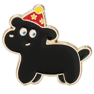 AMAZON - Enamel Pin Cute Funny Brooch for Backpack Jackets Badge Display Hat Dog