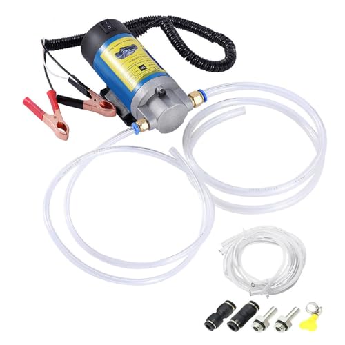 Image of 100W 12V Oil Extractor Pump, Electric Diesel Pump Oil Transfer Extractor Fluid Siphon Car Motorbike
