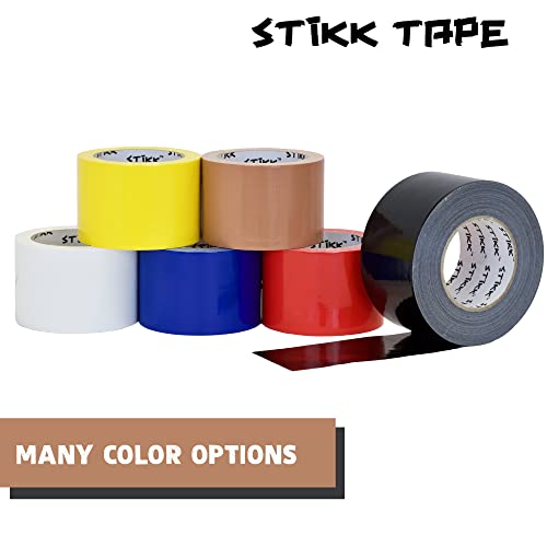 Image of STIKK Duct Tape - Tan Duck Tape - 3 inch x 25 Yards - Heavy Duty Tape for Repairs, Household Projects - for Commercial HVAC and Construction - Effective Heavy Duty Waterproof Duct Tape