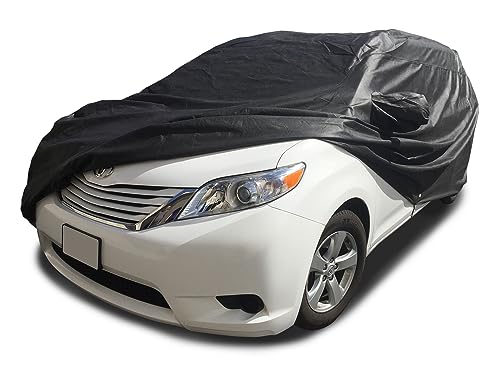 Xtrashield Custom Fit 2004-2019 Toyota Sienna Mini Van Car Cover Minivan Black