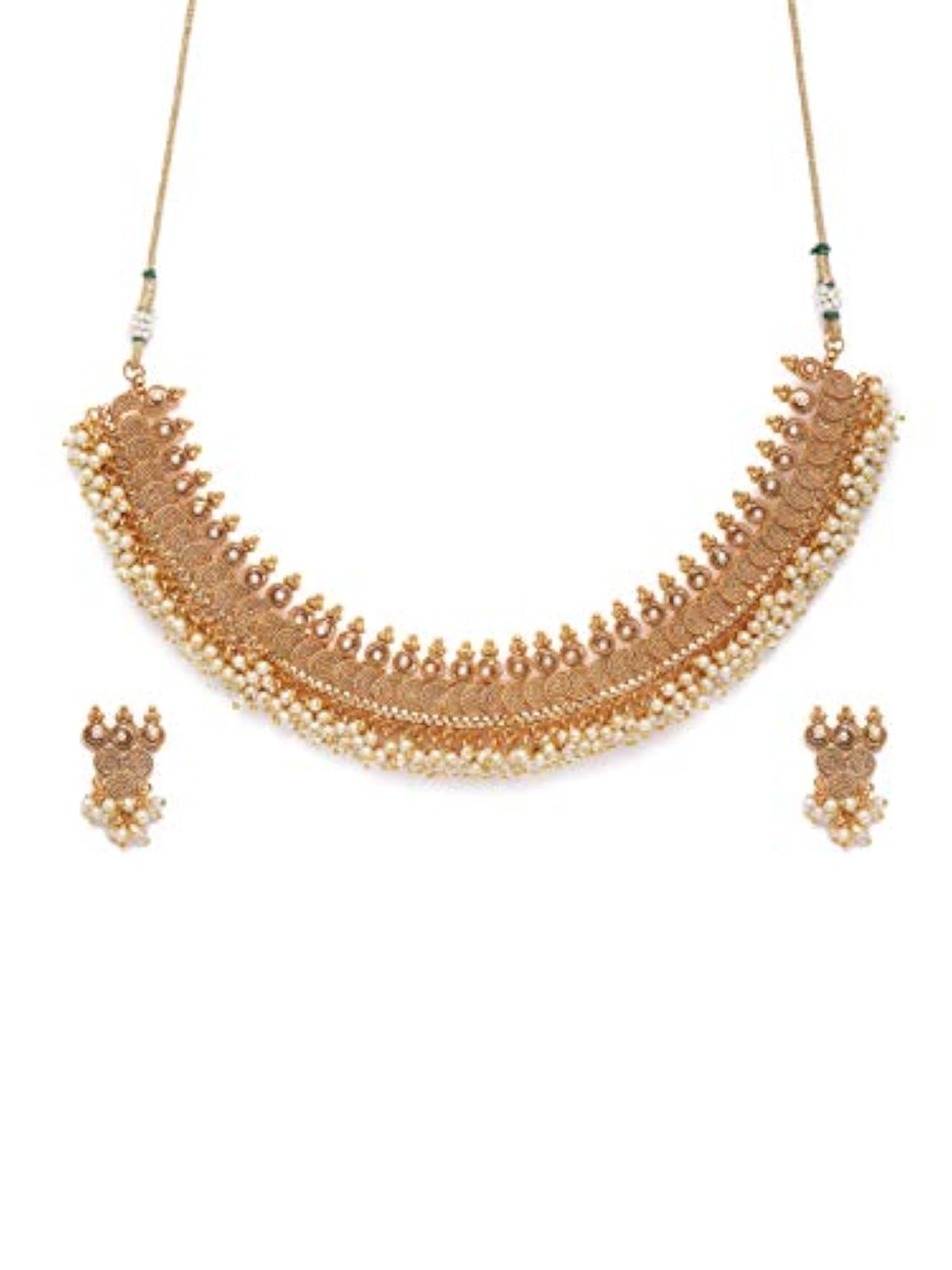 Handcrafted Pearl Necklace Set for Women, Timeless Elegance