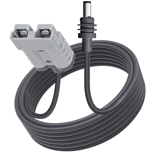 Starlink Mini Power Cable for Anderson Plug, 5M/2FT 50Amp Quick Connect/Disconnect Connector, Waterproof Starlink Mini Cable, 18AWG Flame-Retardant Wire, for RV Car Truck Battery Inverter (5M)