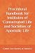 Procedural Handbook for Institutes of Consecrated Life and Societies of Apostolic Life
