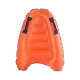 amagogo tavole da surf gonfiabili per bambini gonfiabile con maniglie, skimboard sport acquatici tappetino galleggiante surf body, arancia