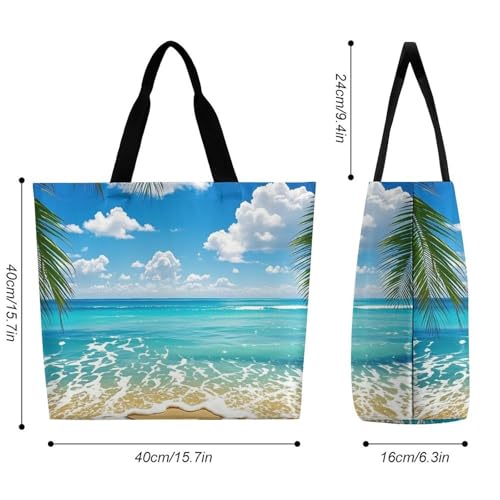 London Tote Bag for Women - Reusable Foldable Grocery Shopping Bag, Crossbody Shoulder Handbag2