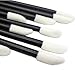 500Pcs/Set Disposable Lip Brushes Make Up Brush Lipstick Lip Gloss Wands Applicator Tool Makeup Beauty Tool Kits (Black)