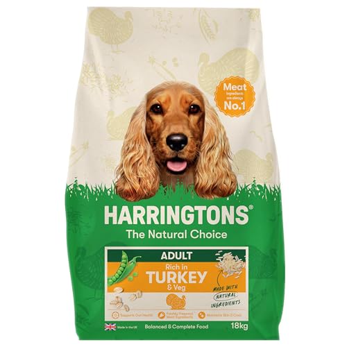 Harringtons Complete Dry Adult Dog Food Turkey & Veg 18kg