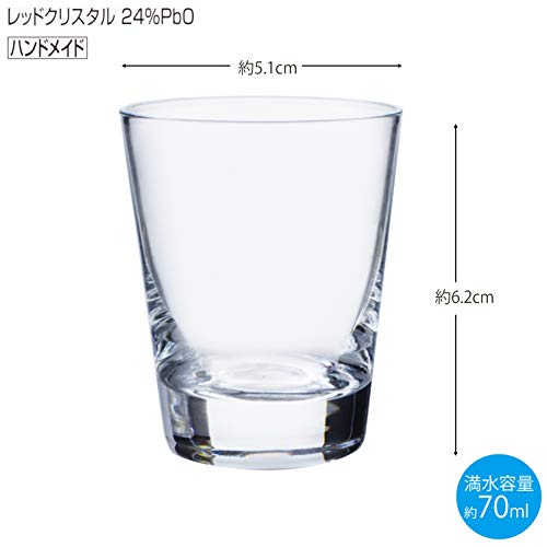 東洋佐々木ガラス ショットグラス プリミエール バースタイル