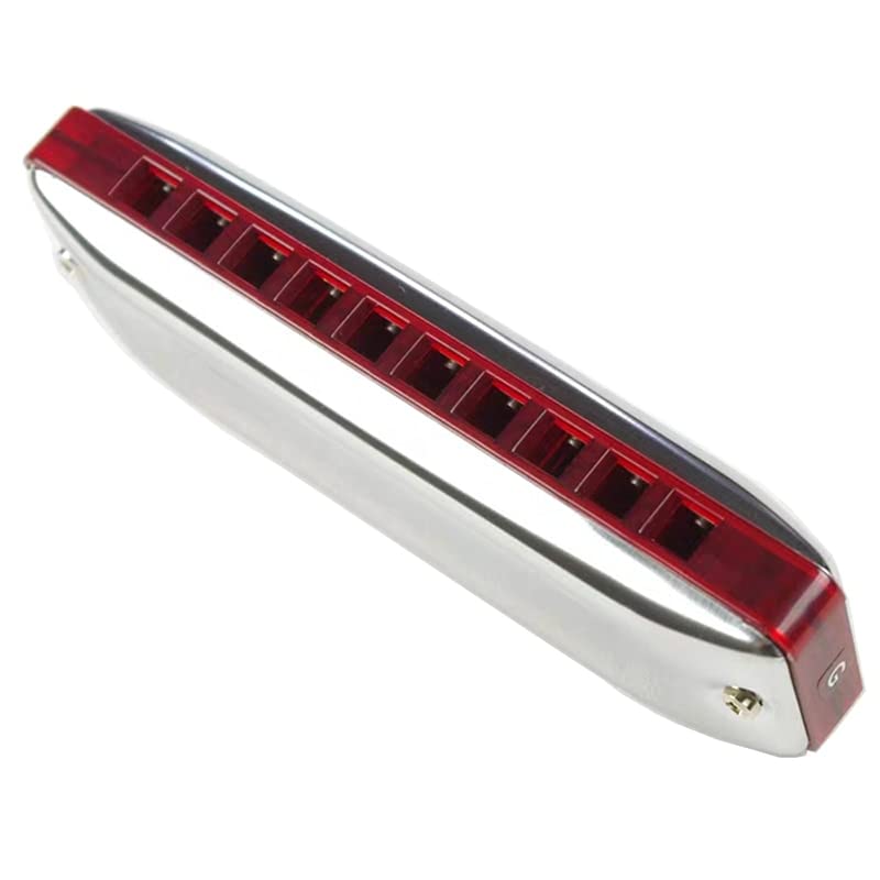 Harmonica Seydel Orchestra s Blues diatonic harmonica 10 trous seydel session acier solo harpe Key C couvercle en acier… - Les Beatles, Paul McCartney, John Lennon, RIngo Starr, George Harrison Harmonica Seydel Orchestra s Blues diatonic harmonica 10 trous seydel session acier solo harpe Key C couvercle en acier… – Image 4
