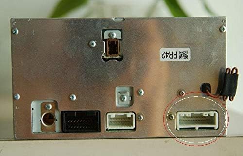 weevoo Bluetooth AUX Adapter Wireless Audio Phone Call Hands Free Microphone for Subaru Outback Legacy 6-disc CD Player