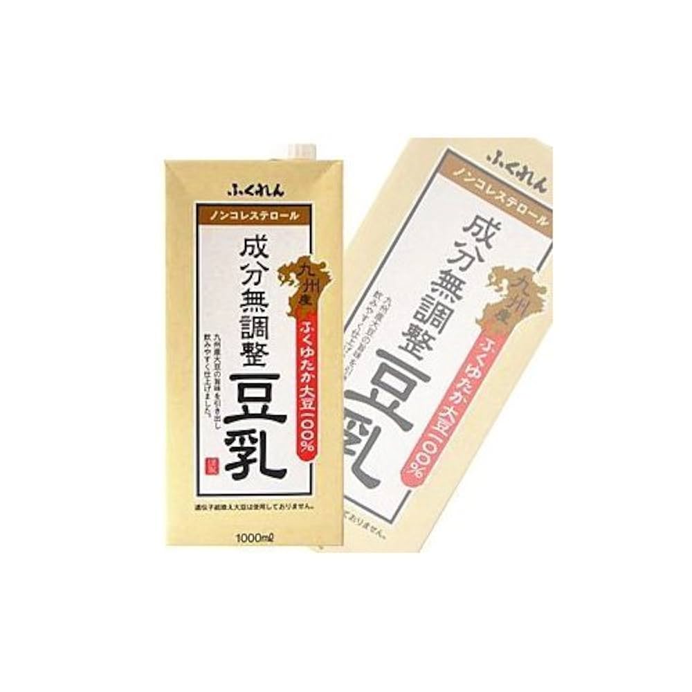 Amazon.co.jp: ふくれん 九州産ふくゆたか大豆 成分無調整豆乳