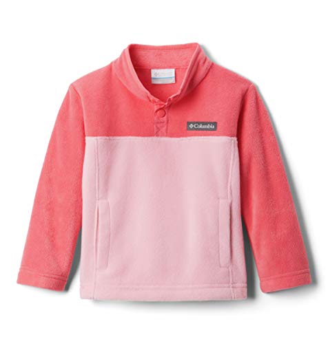 Image of Columbia Youth Steens MTN 1 /4 Snap Fleece Pull-Over, Soft Fleece, Classic Fit