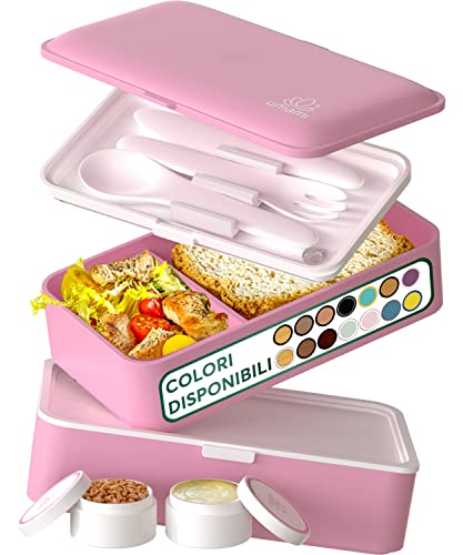 SUPER FACILE DA PULIRE - Lavabile a mano o in lavastoviglie, il bento box Umami è incredibilmente facile da pulire, e non trattiene odori o macchie.